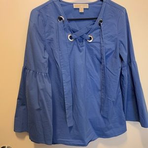 Michael Korse Blue Blouse